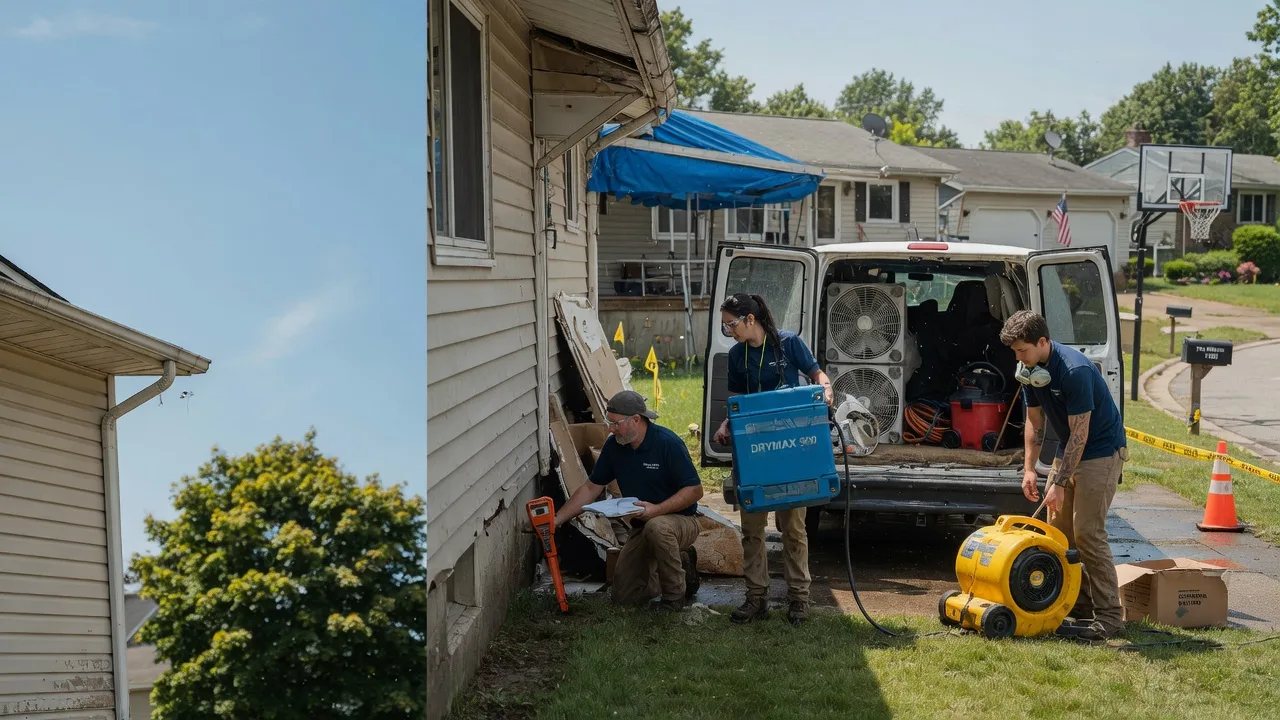 Ceiling Leak Cleanup in Shelbiana, KY near me