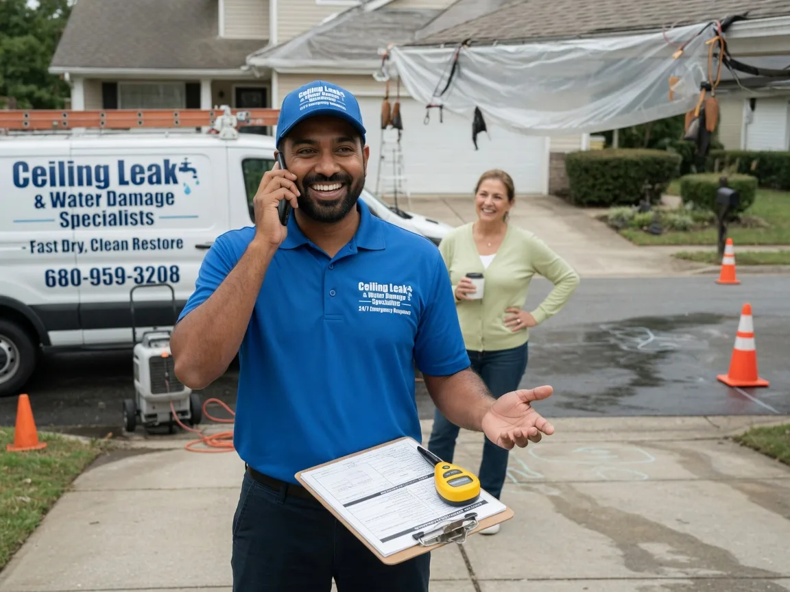 Ceiling Leak Cleanup Shelbiana, KY FAQs